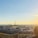 A scenic view of the Eiffel Tower at sunset.