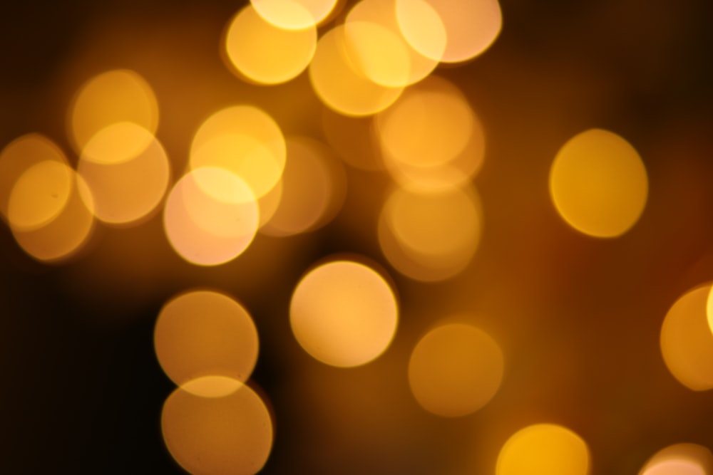 Luces bokeh