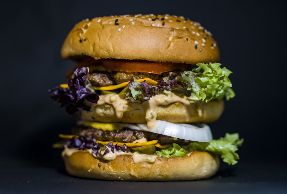 Doppel-Patty-Burger