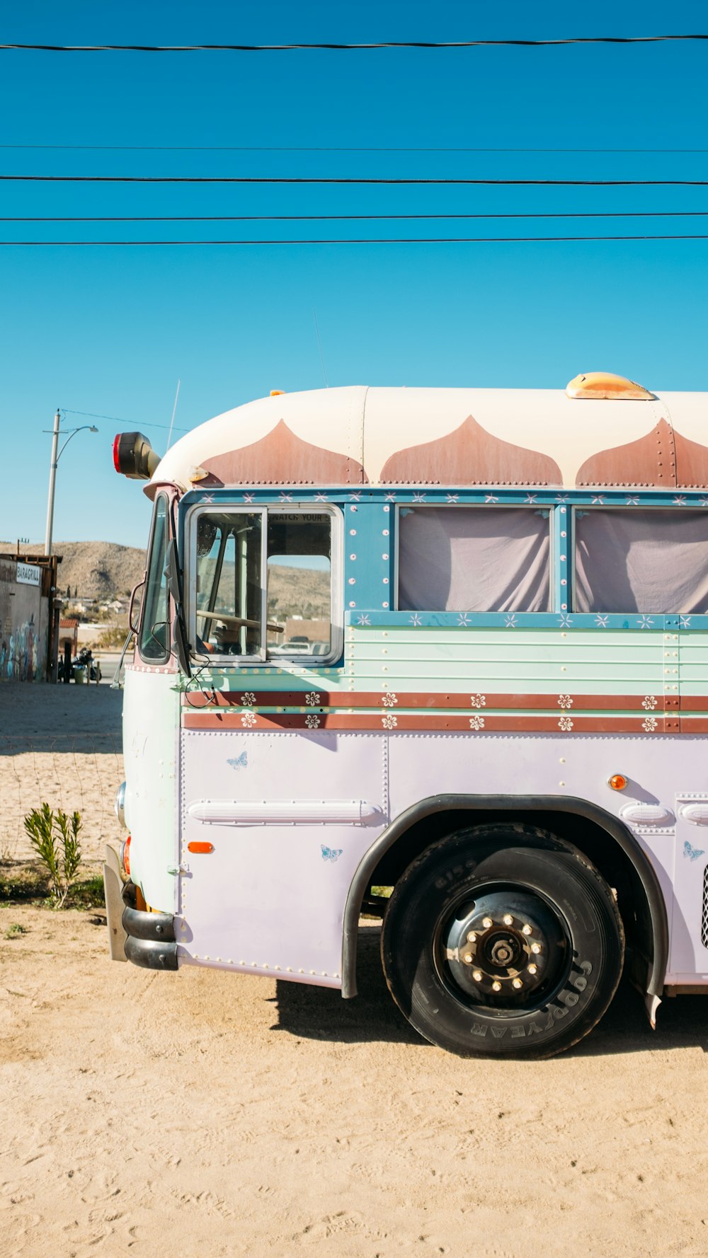 white bus on road