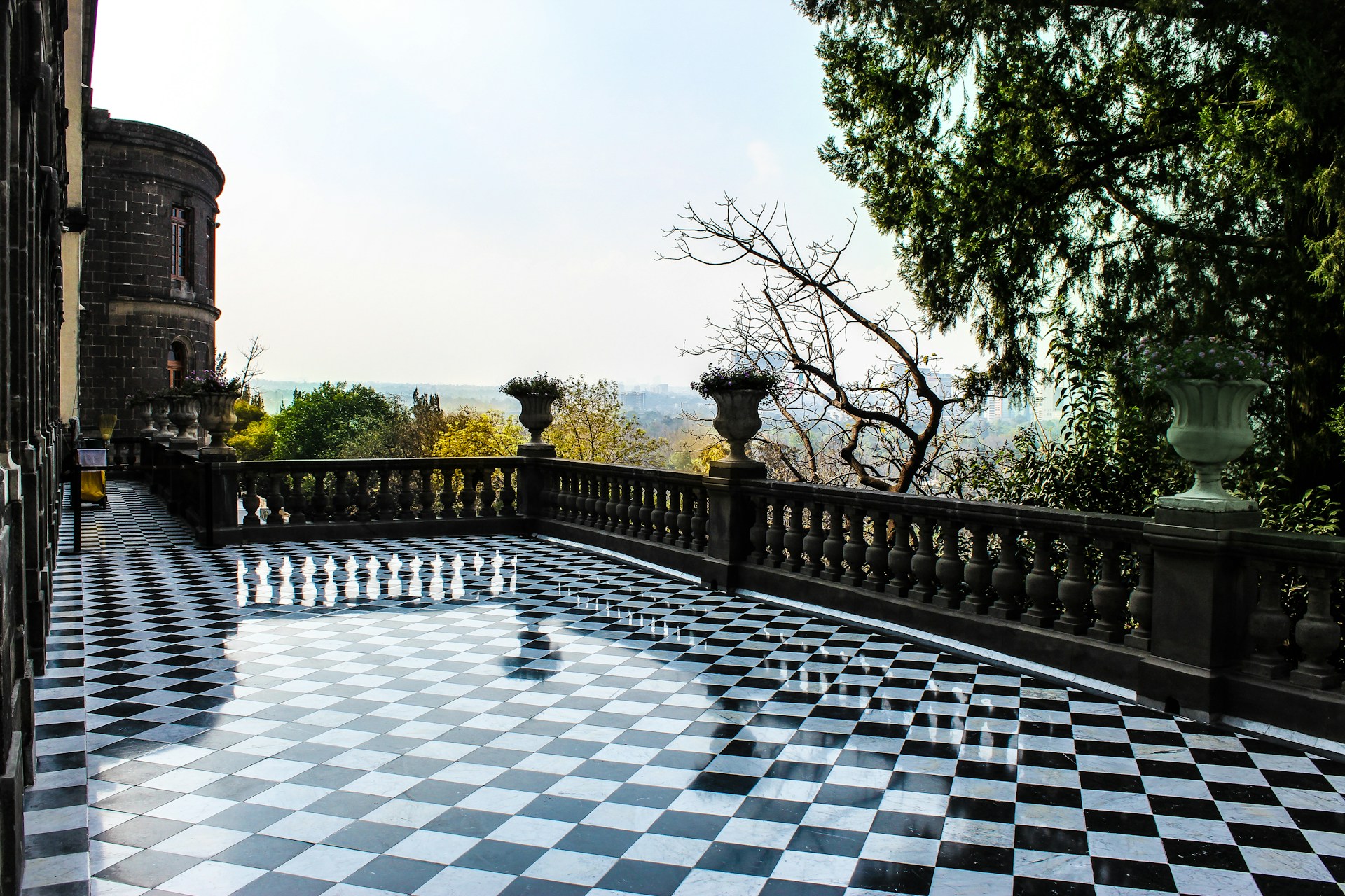 empty balcony