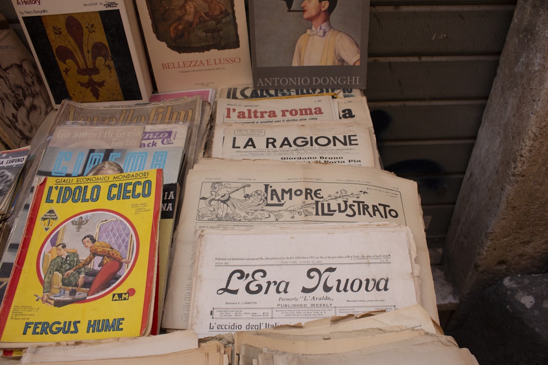 assorted book lot,