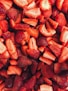 sliced strawberries