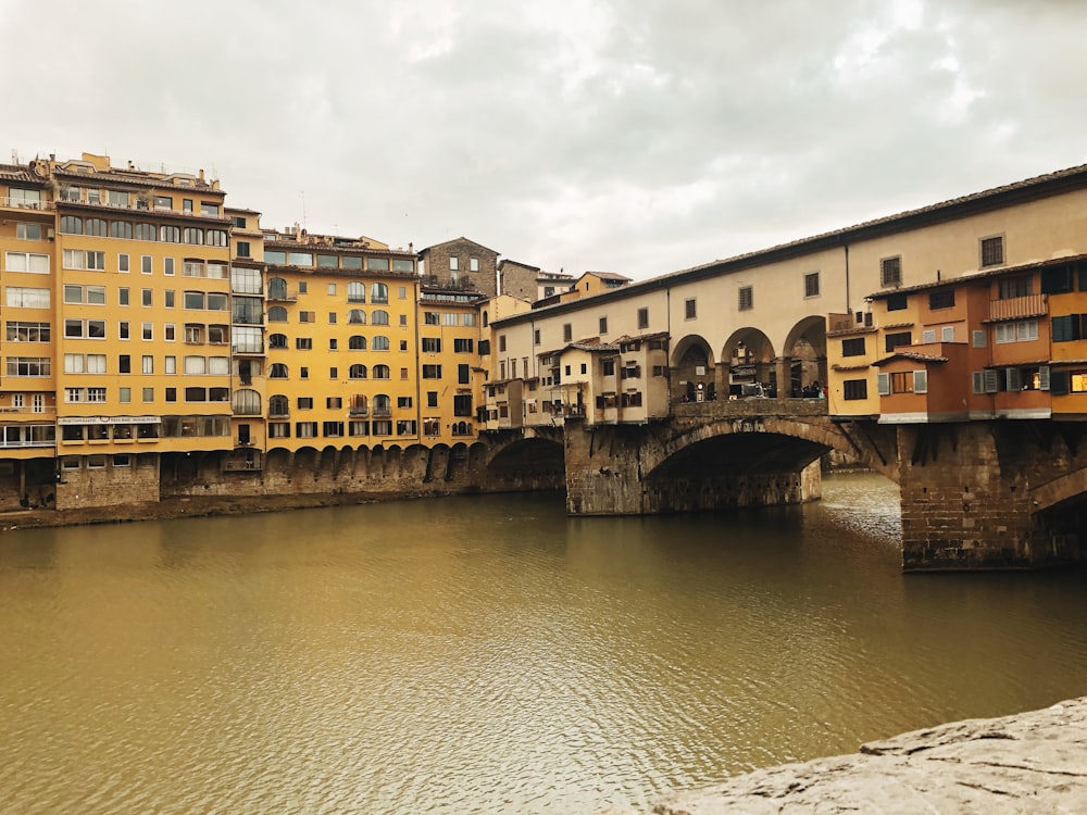 France houses on bridge