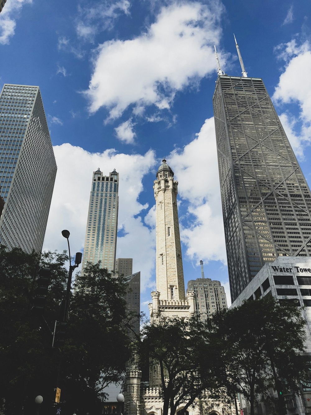 high-rise buildings during daytime