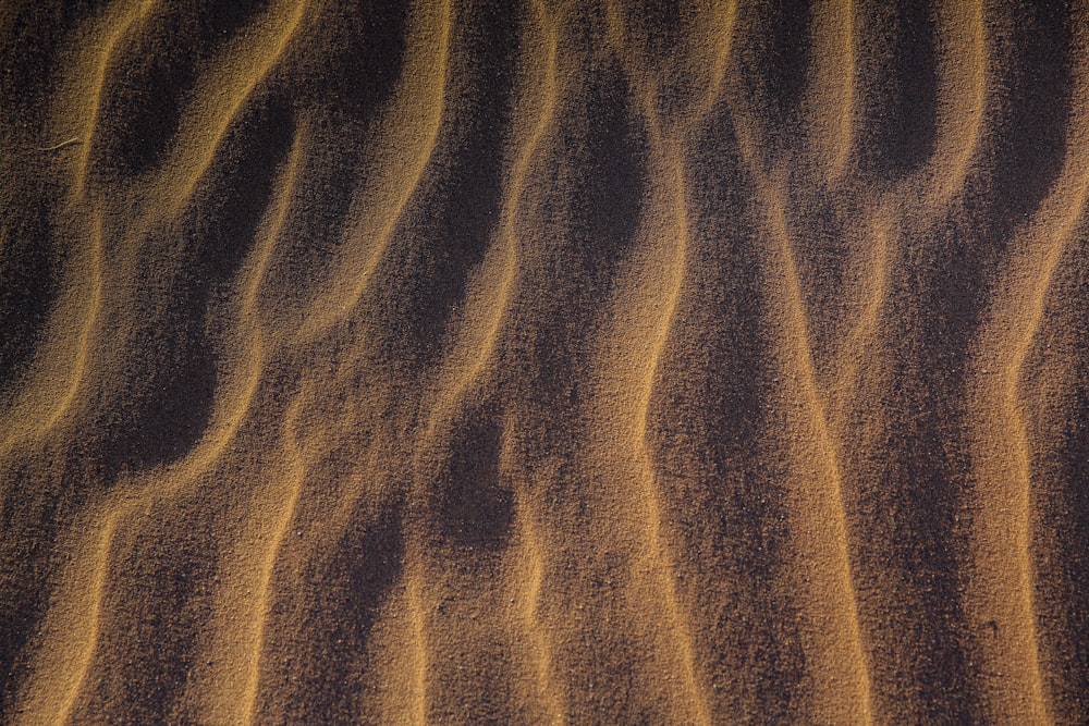 茶色の砂