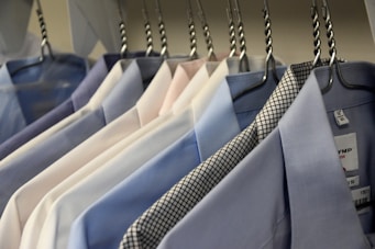 assorted-color formal suit jackets