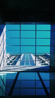 high-angle photography of building at daytime