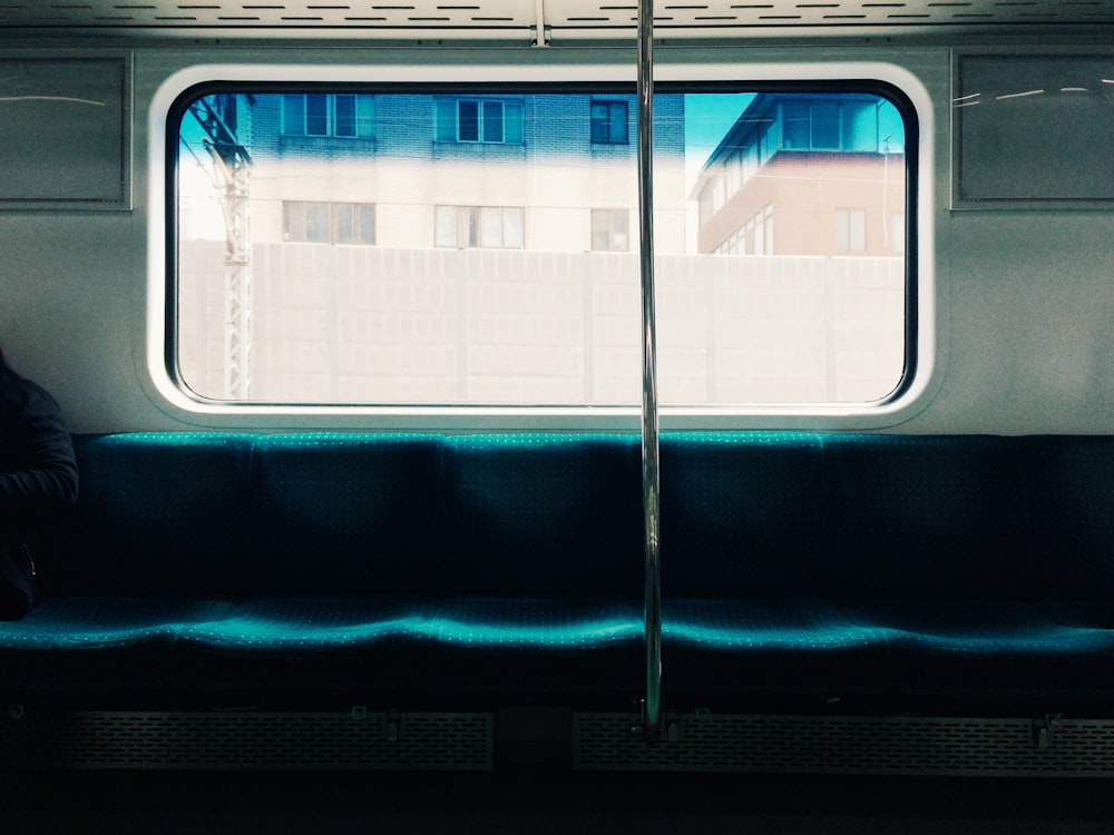 blue train chairs