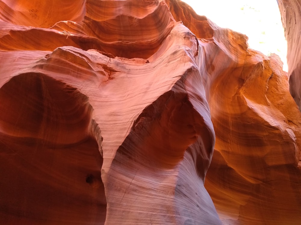 brown wall rock formations