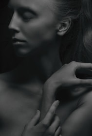 A serene image depicting relaxation techniques in a calming environment.