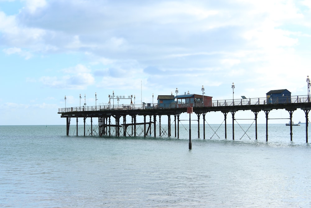 photography of wooden dock during daytime