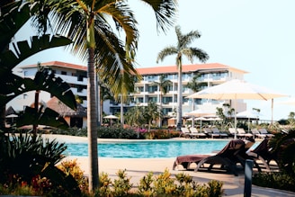 swimming pool near buildings