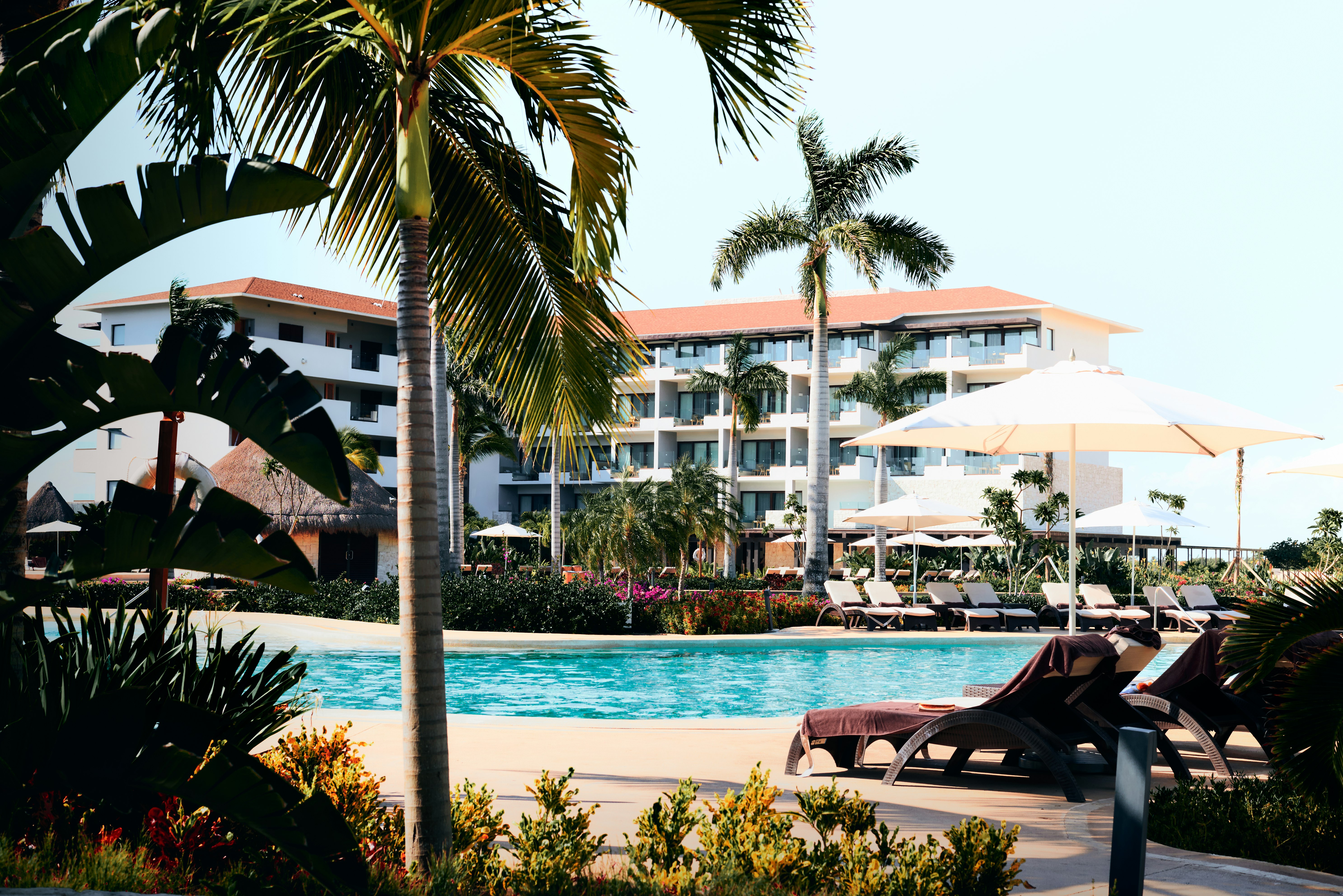 swimming pool near buildings