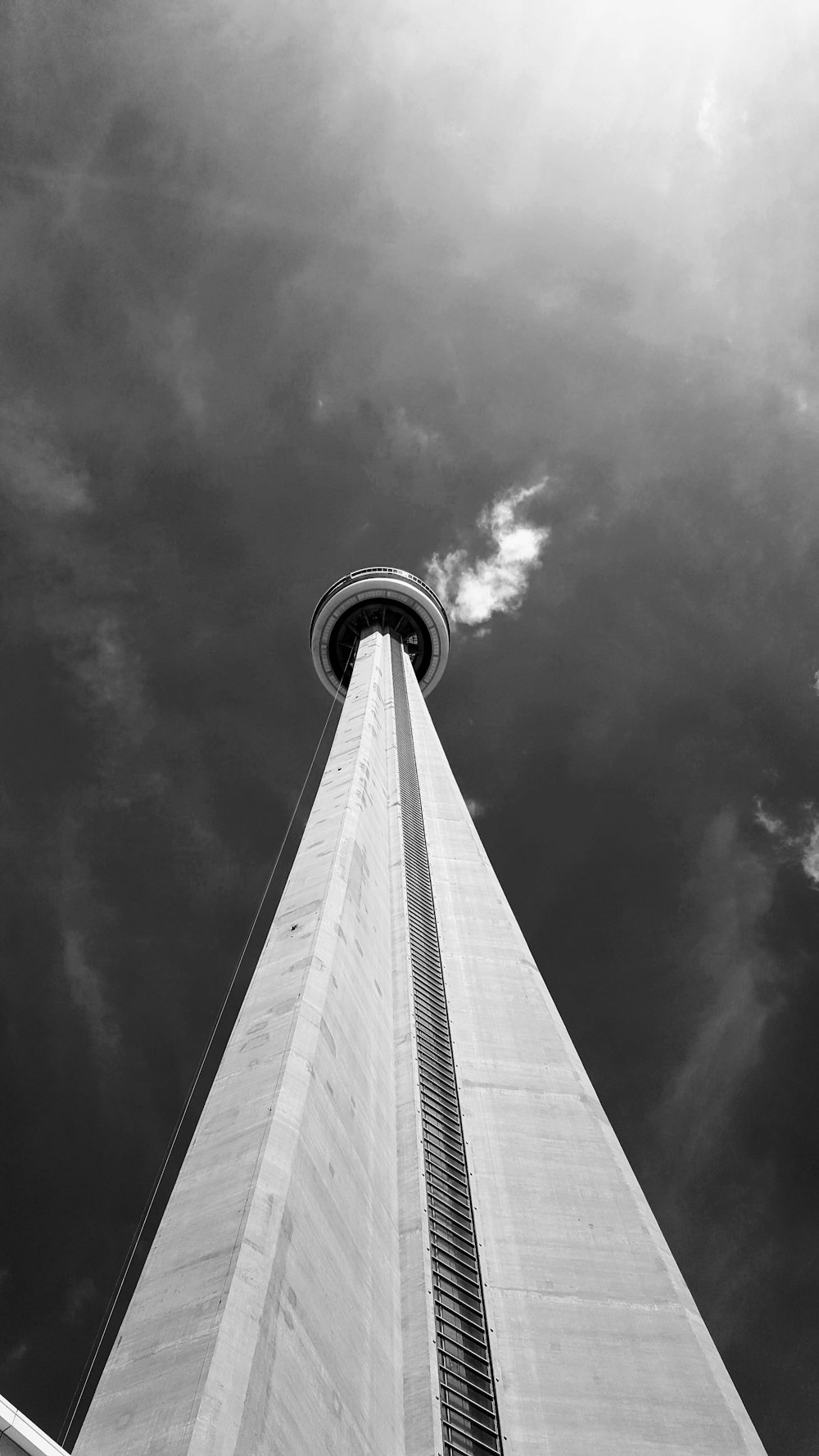 low angle photography of tower