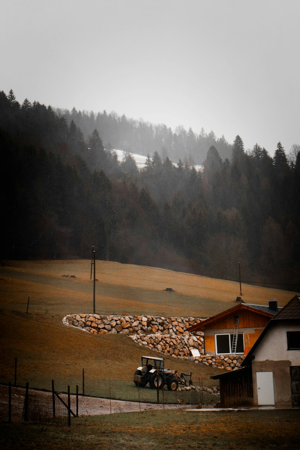 brown and white concrete house during daytime