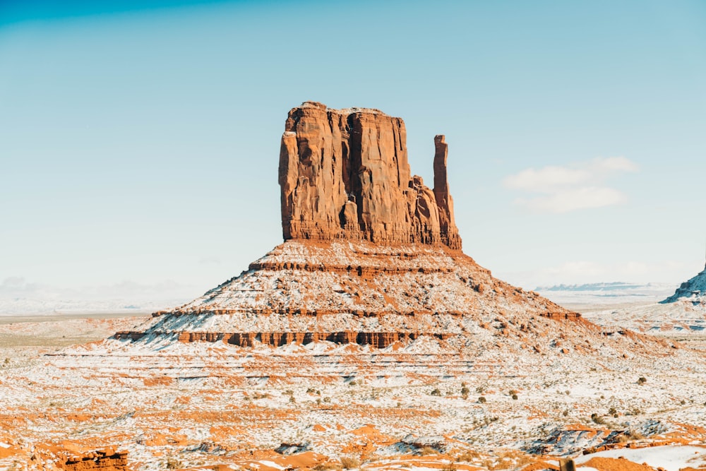 brown rock formation during daytime