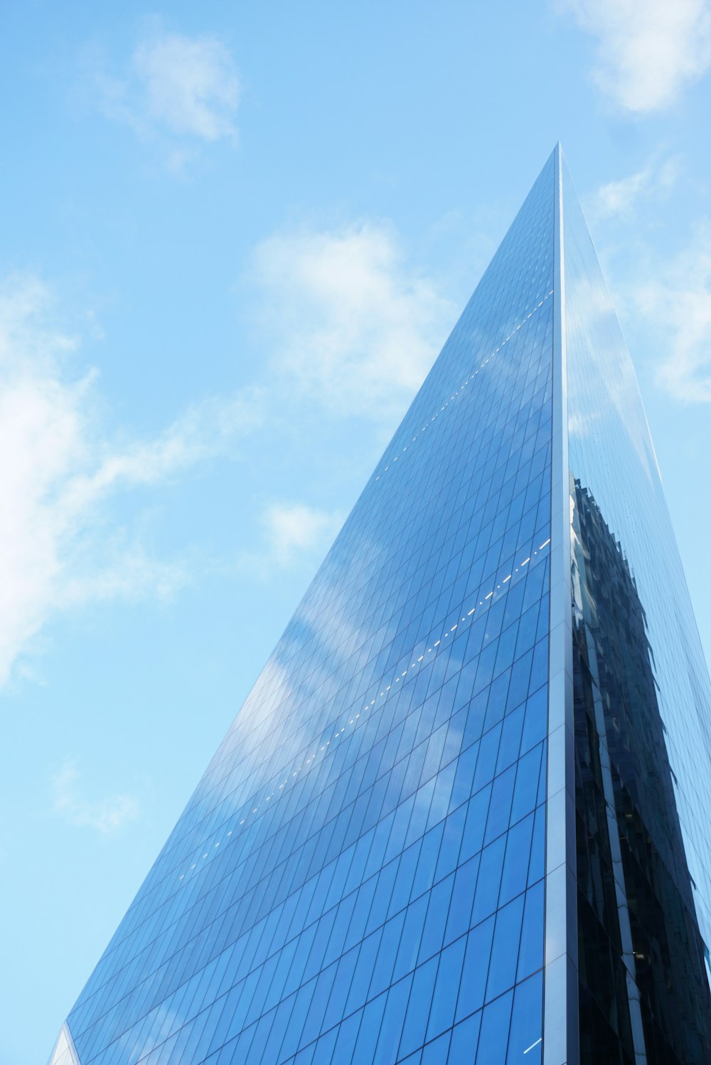 glass high-rise building