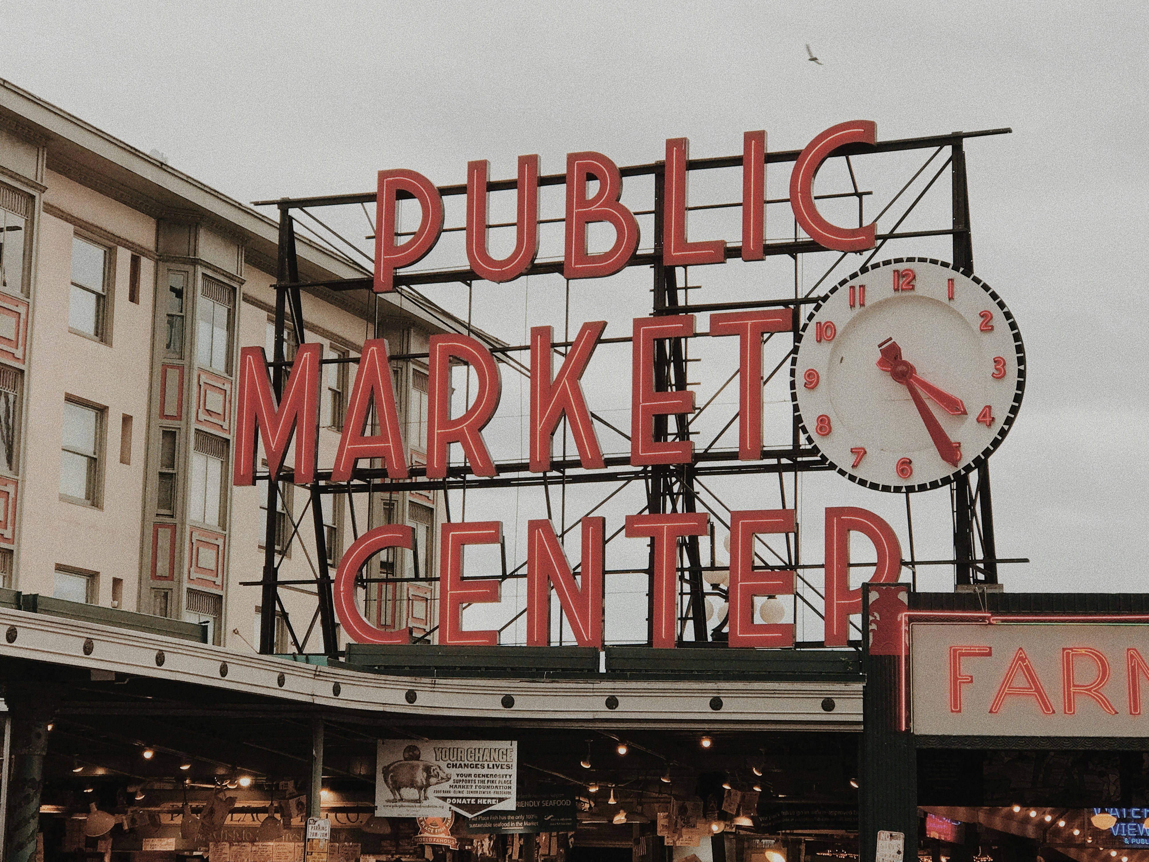 public market center signage