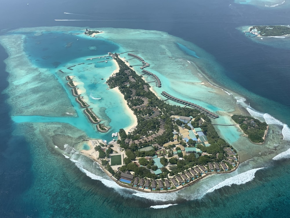 aerial photography of island during daytime