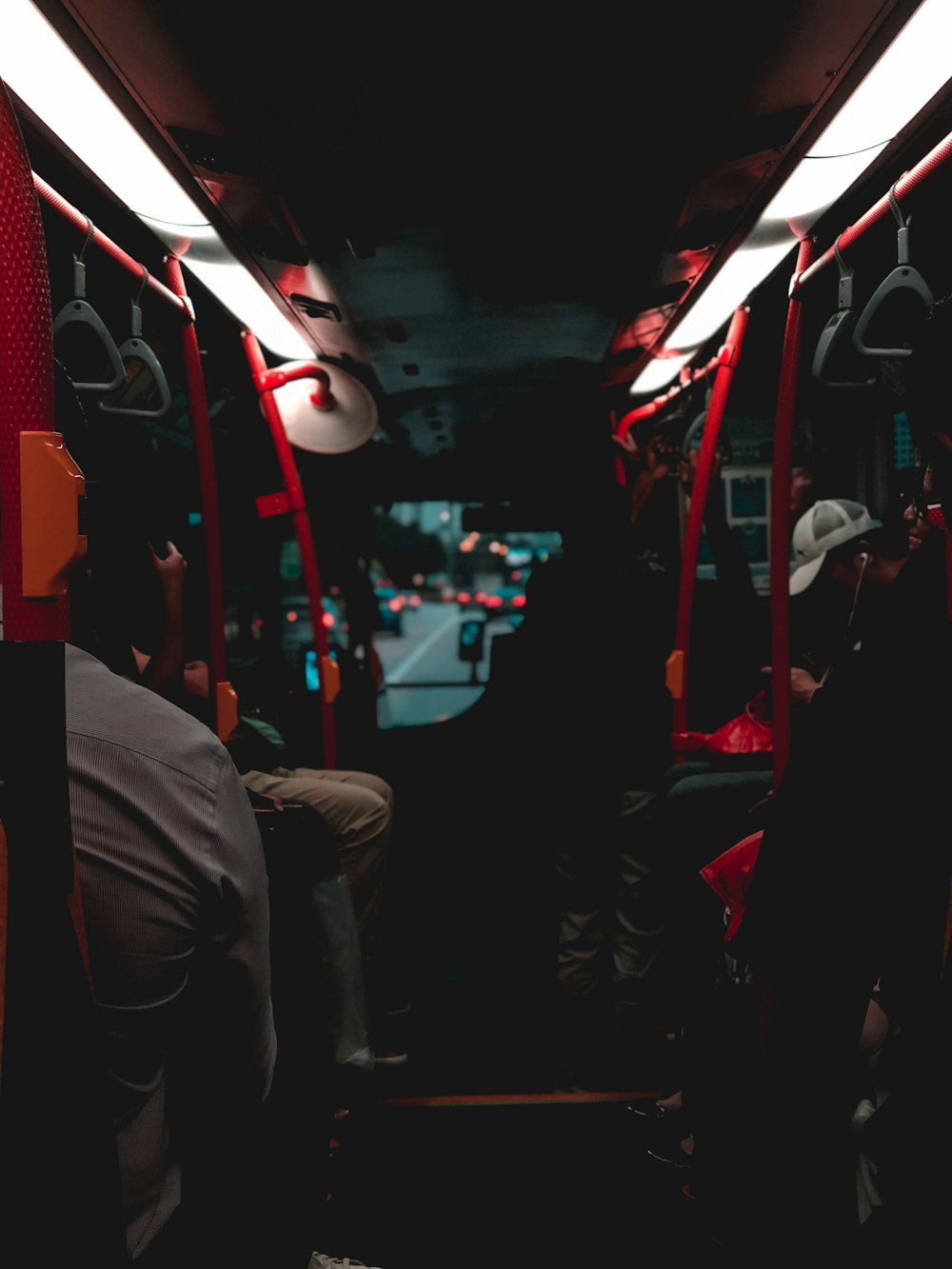 person in gray top sitting on passenger's seatt