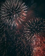 fireworks display