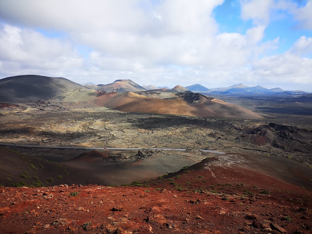 brown mountains