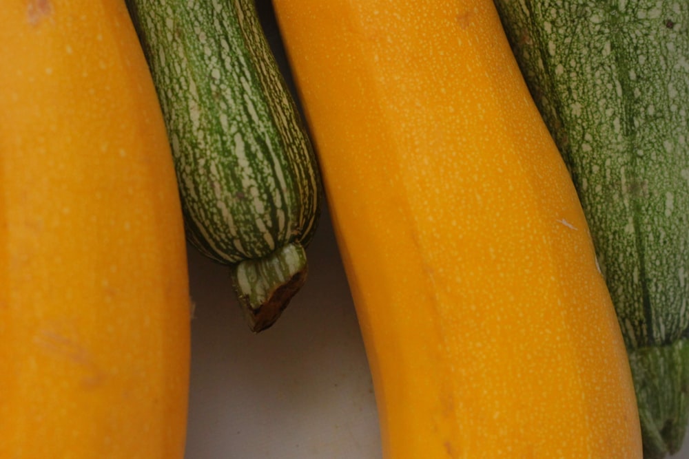 closeup photography of yellow and green vegetables