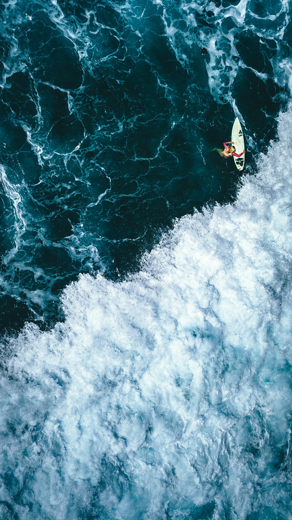 woman holding surfboard in body of water