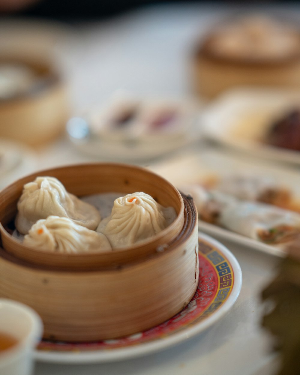 steamed food