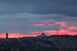 A cityscape of Dhaka at sunset, highlighting the vibrant energy behind our news coverage.