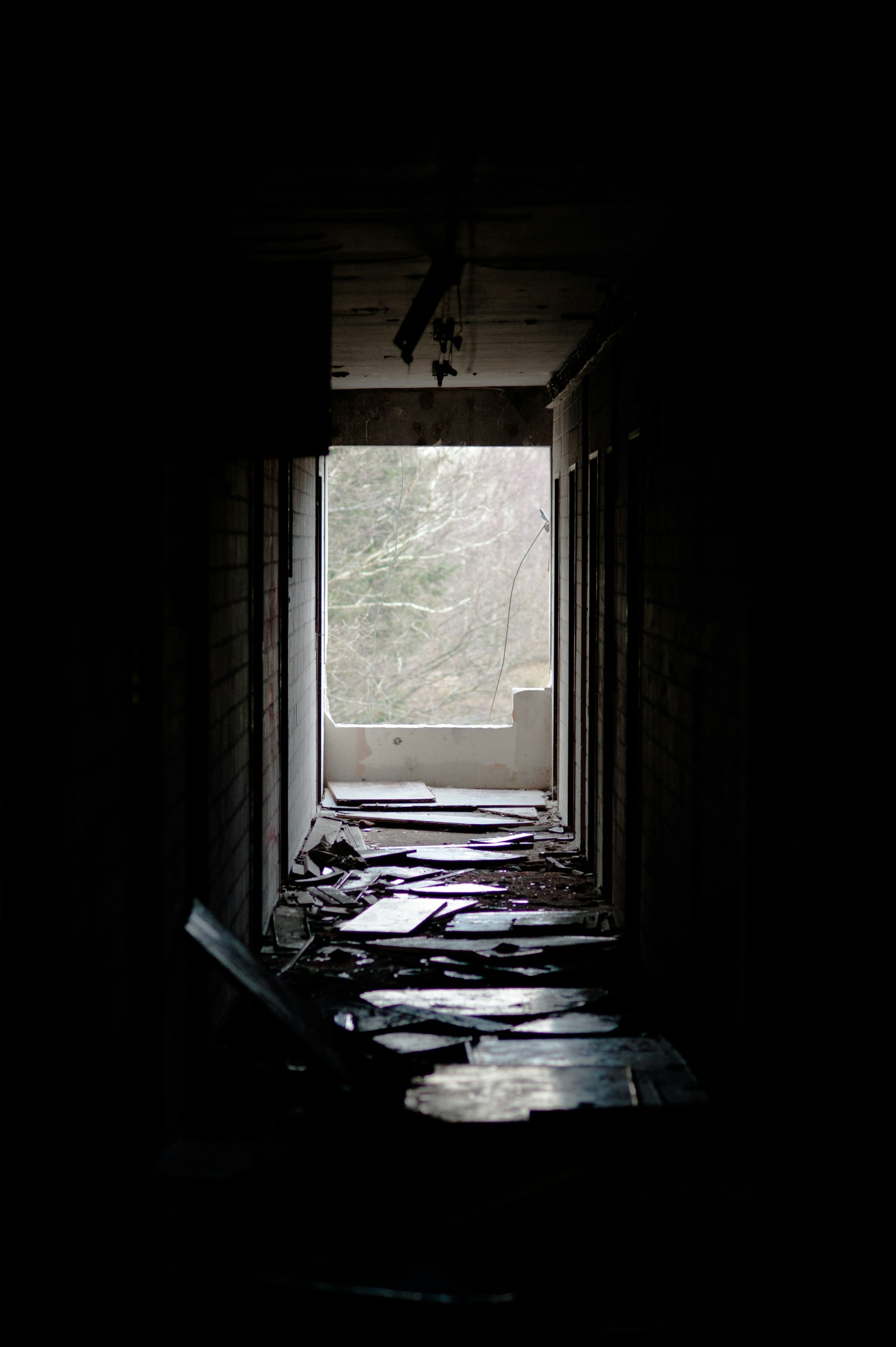 Nikon D3 sample photo. Building hallway photography