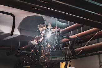 Welder who has welding certificatio