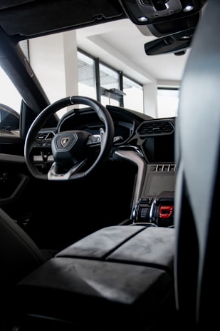 Intérieur voiture propre