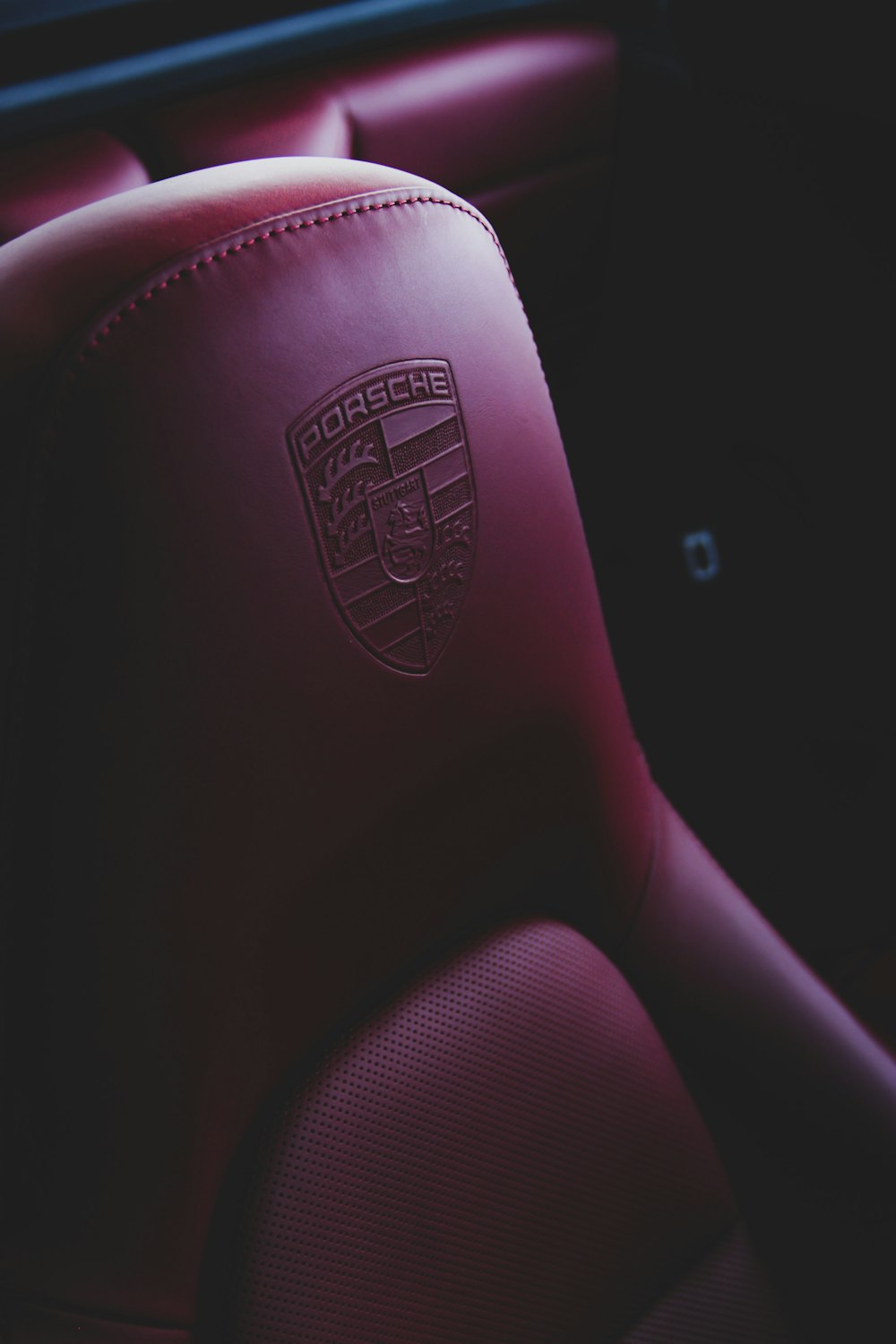 pink leather Porsche shoe