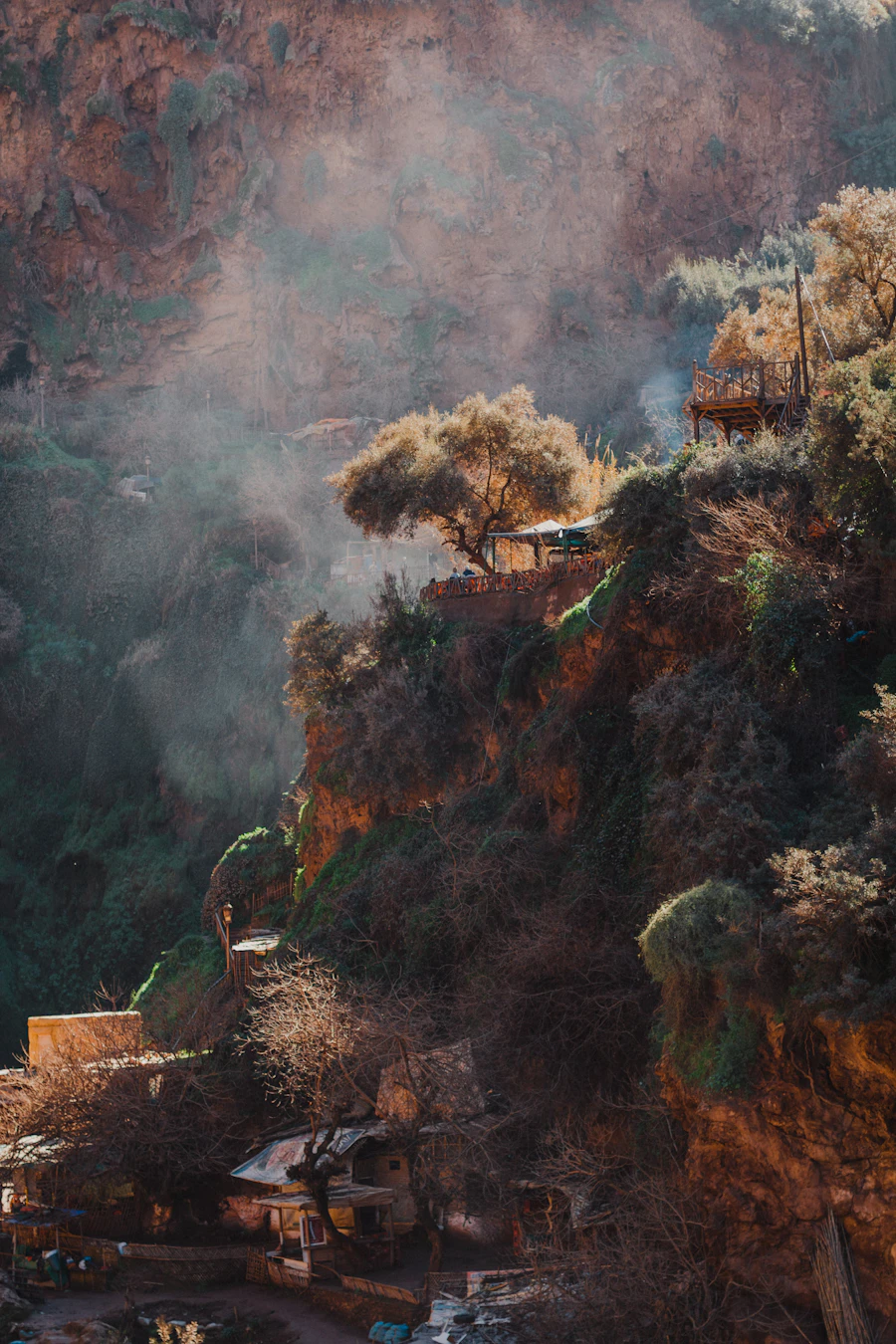 Cool-toned abstract canvas