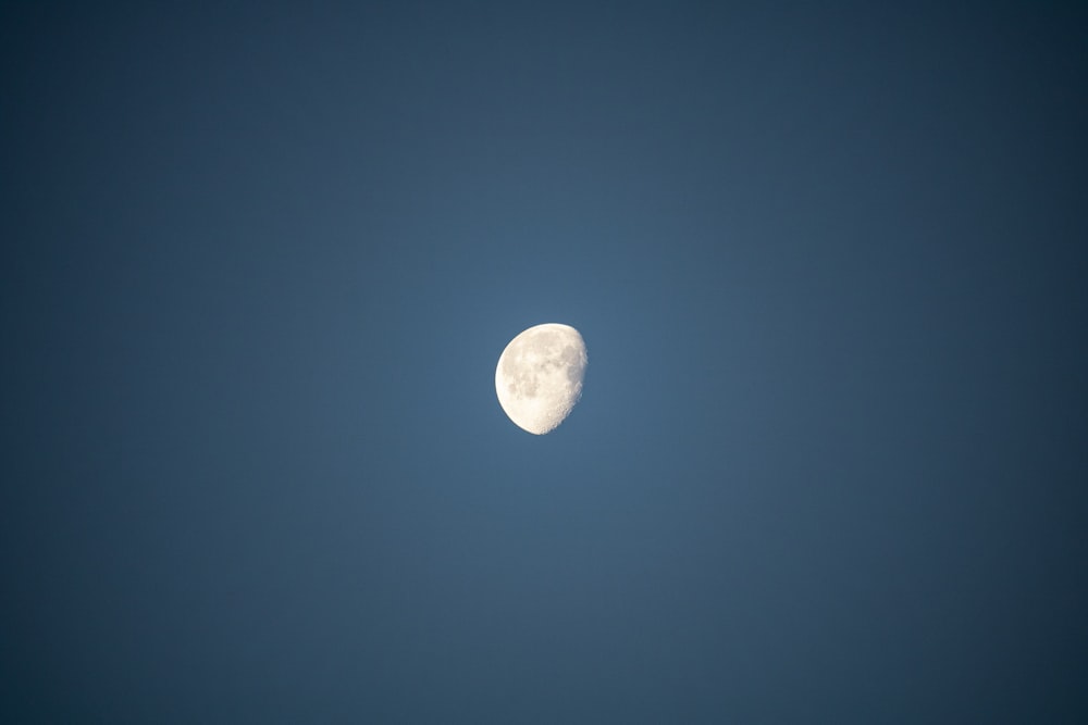 waning gibbous moon