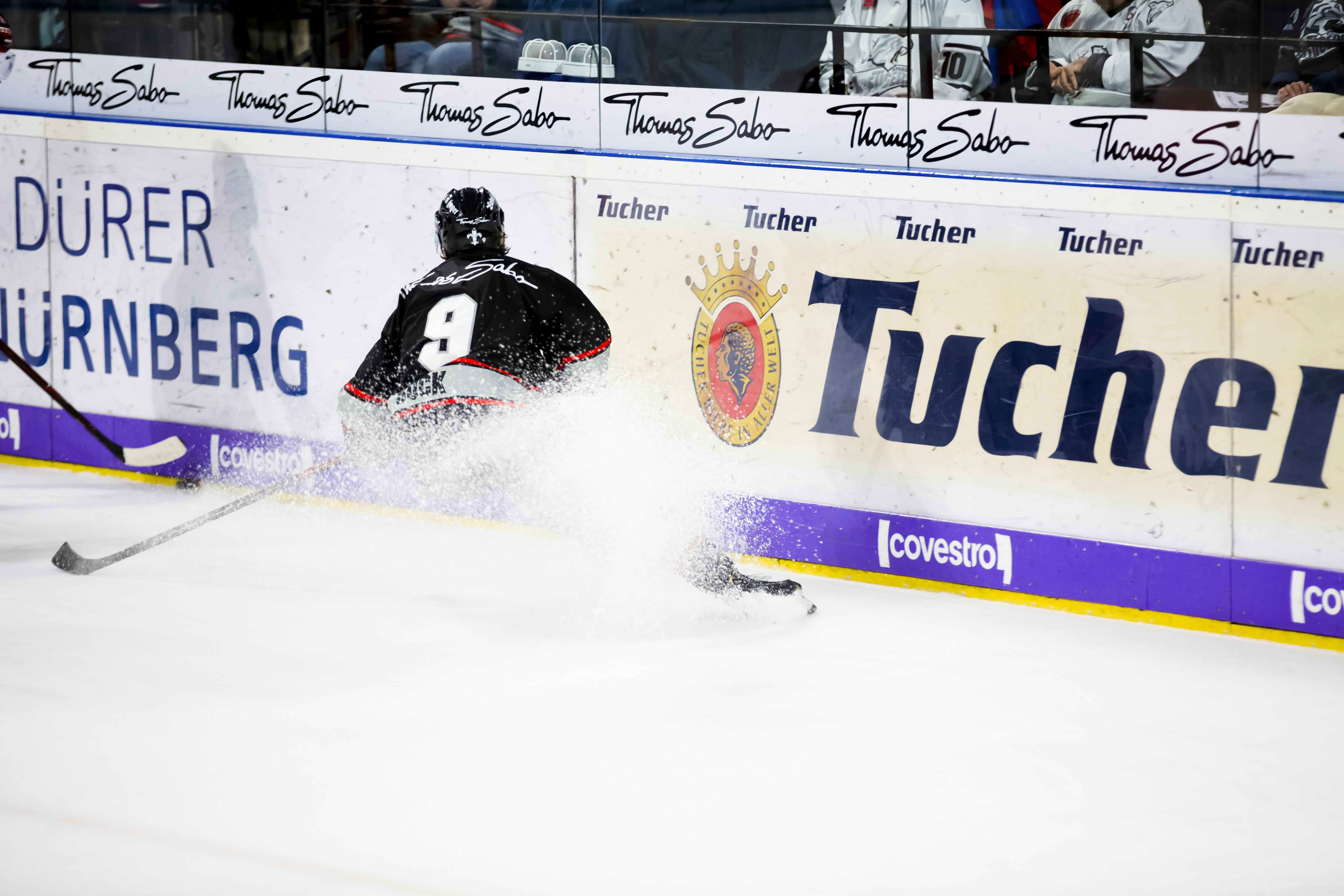 person playing hockey