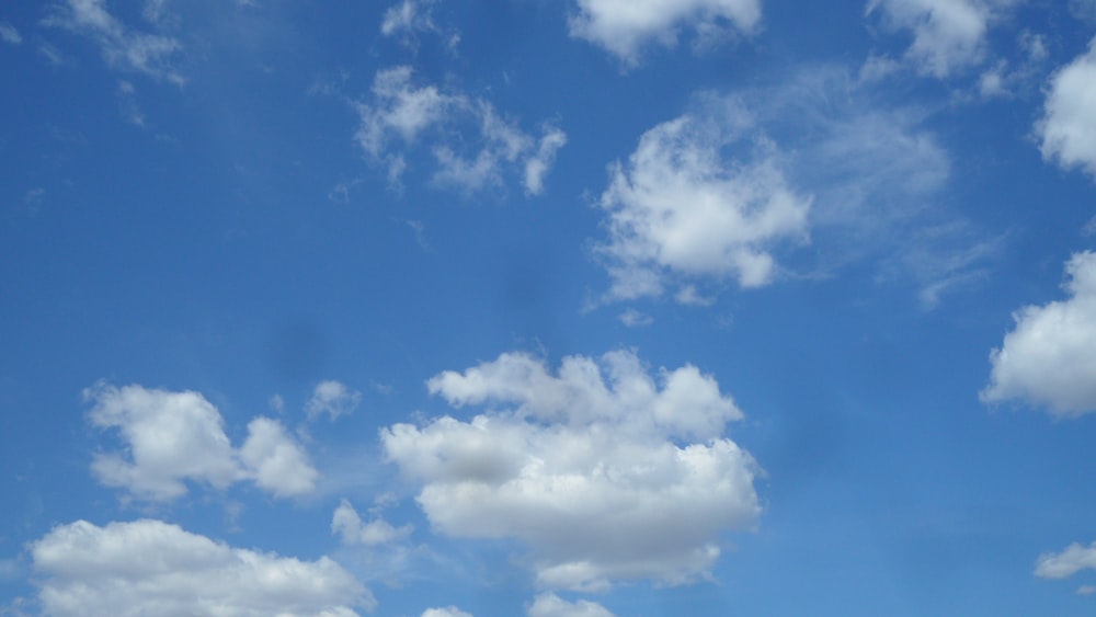 white clouds during daytime