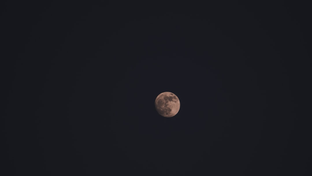 full moon view