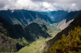 aerial photography of mountain range under cloudy sky during daytime