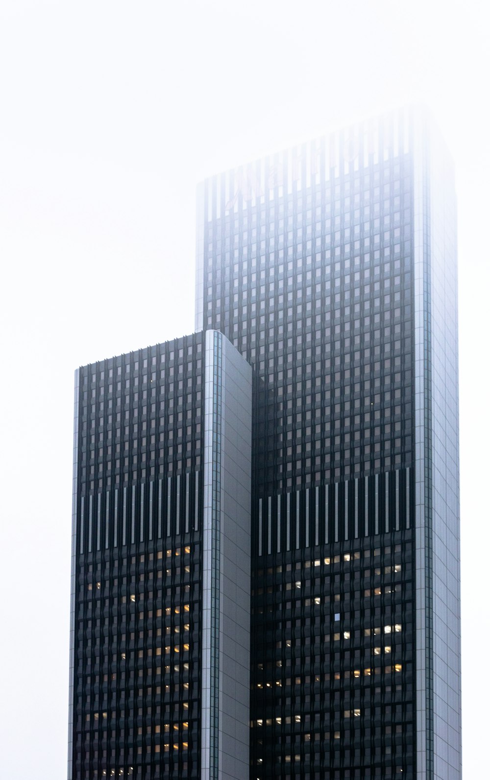 two high-rise buildings