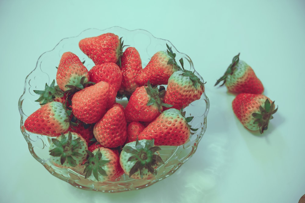 bowl of strawberries