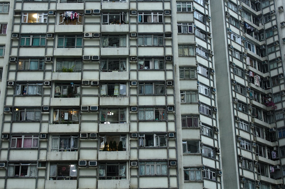 white high-rise building