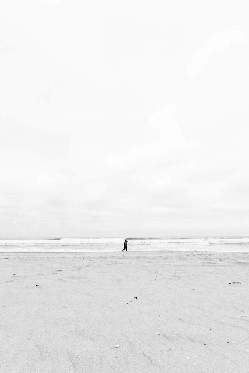 person standing near shore