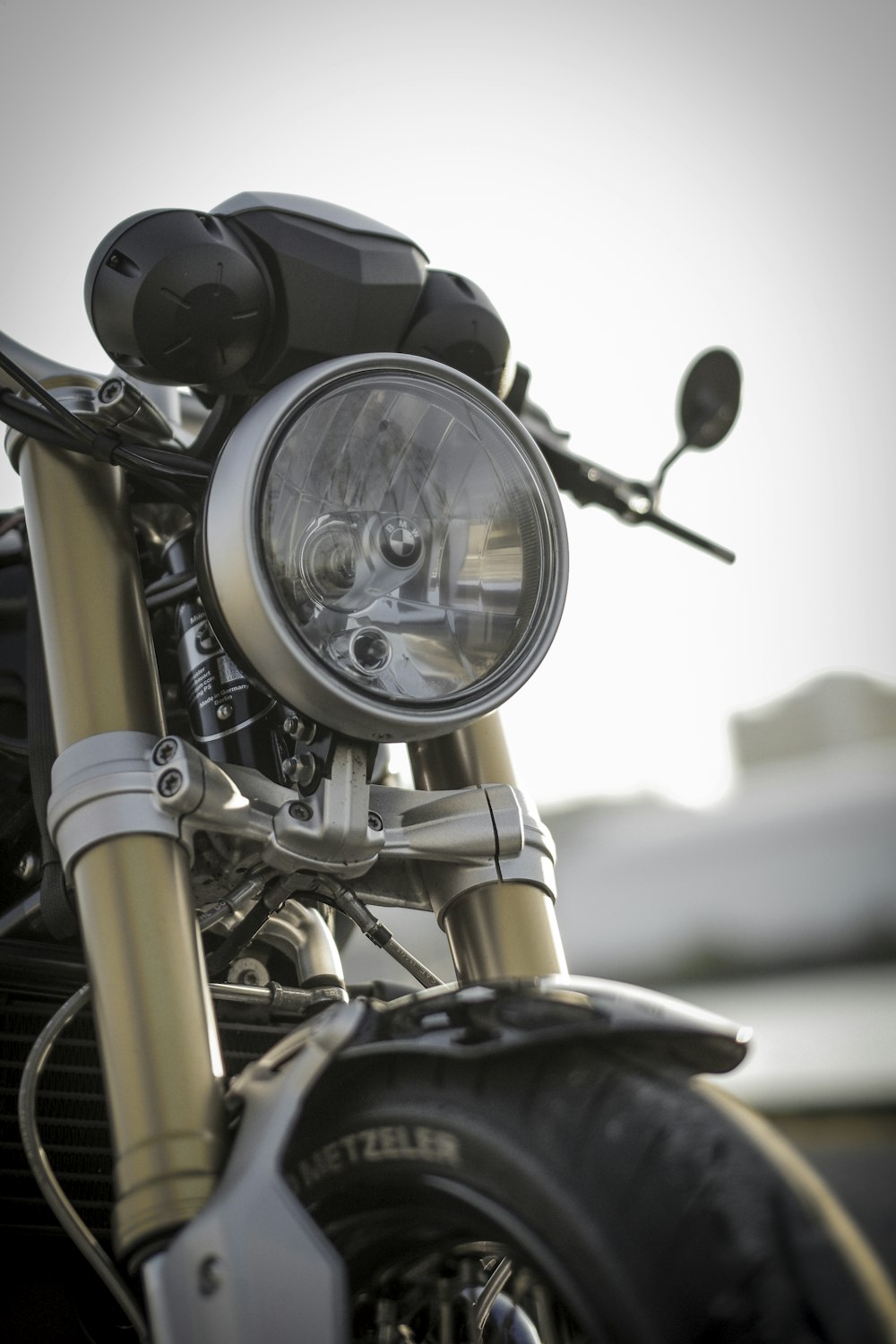 closeup photography of motorcycle