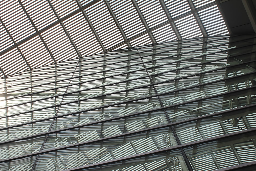 gray and glass ceiling