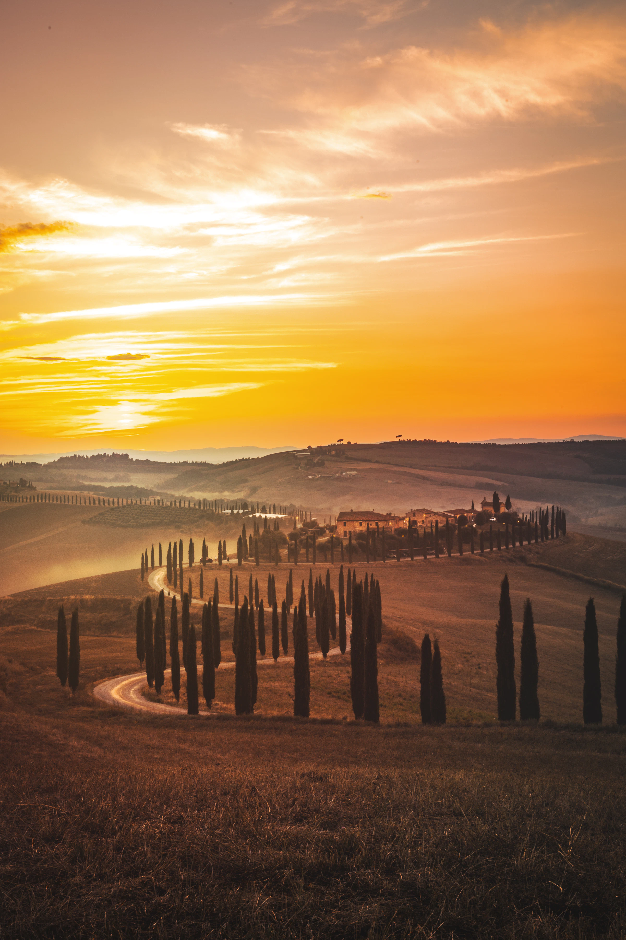 Val d'Orcia, Toscana
