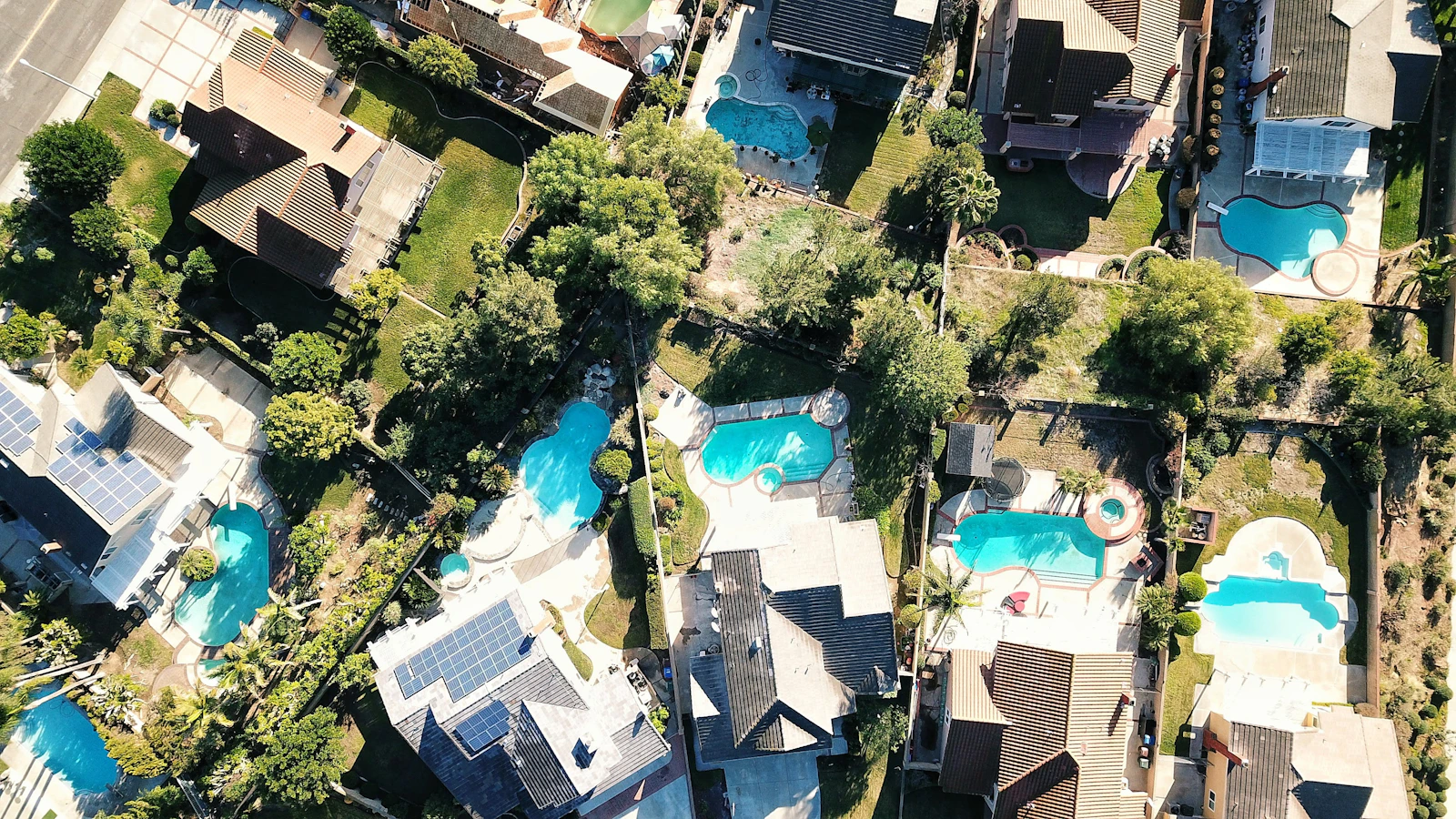 How to find pools that need cleaning from satellite imagery