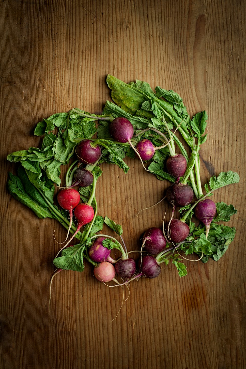 round purple vegetables